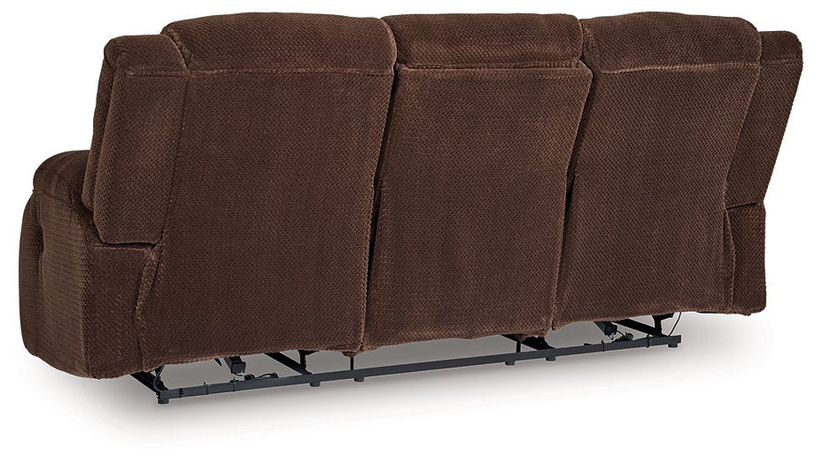 Observation Power Reclining Sofa with Drop Down Table - Abundant Home Collections