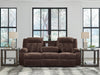 Observation Power Reclining Sofa with Drop Down Table - Abundant Home Collections