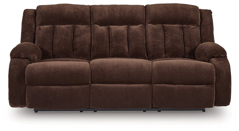 Observation Power Reclining Sofa with Drop Down Table - Abundant Home Collections