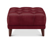 Targa Leather Ottoman