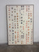 Abstract grid art piece