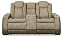 Next-Gen DuraPella Power Reclining Loveseat with Console - Abundant Home Collections
