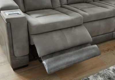 Next-Gen DuraPella Power Reclining Loveseat with Console - Abundant Home Collections