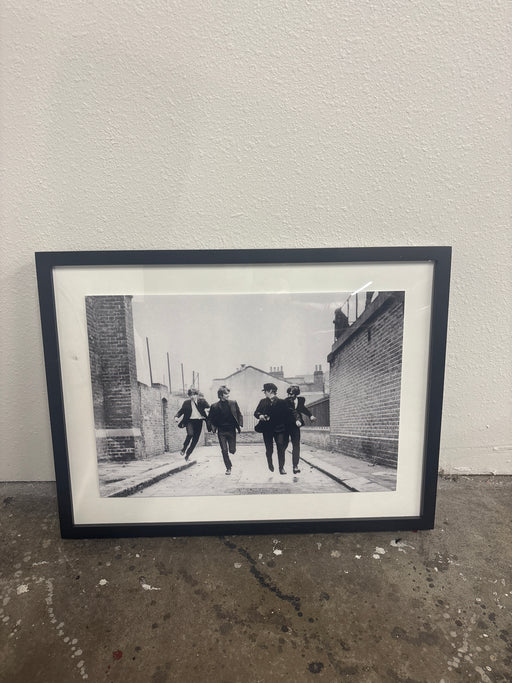 Framed Beatles Photo
