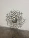 Clive Daniel Modern Metal Sunburst Wall Mirror