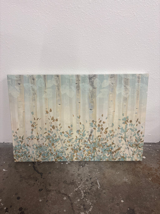 Serene Birch Forest Canvas Art
