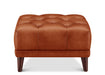 Targa Leather Ottoman
