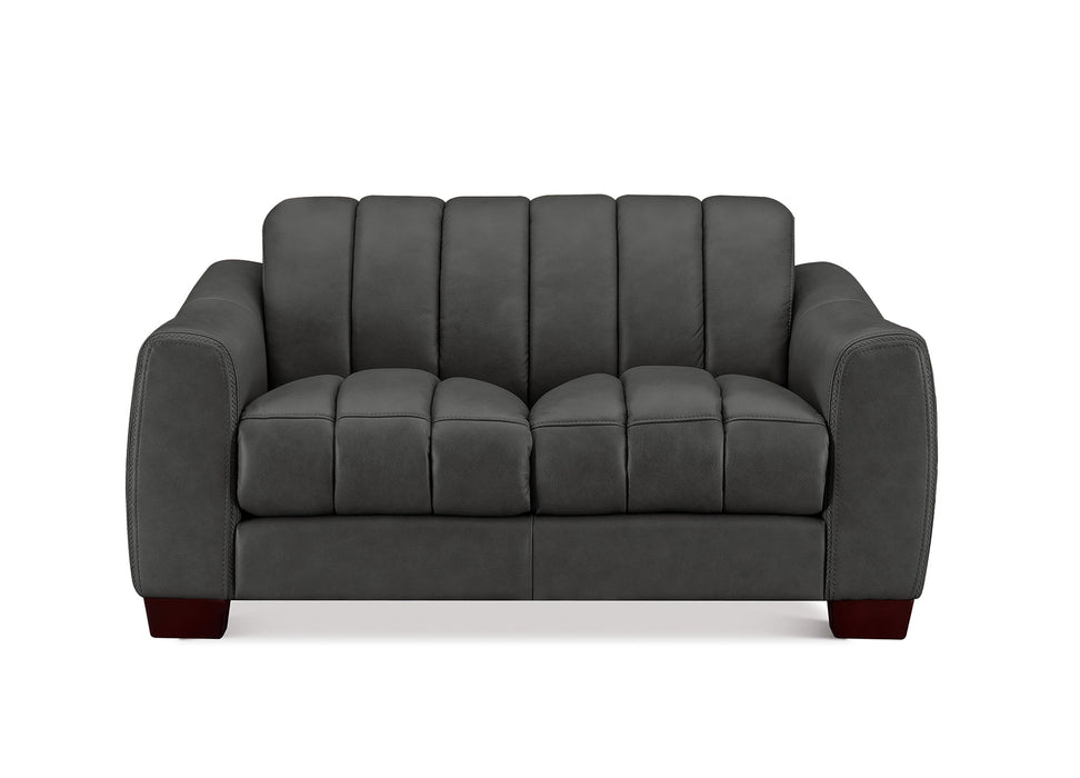 Bayeux Leather Loveseat