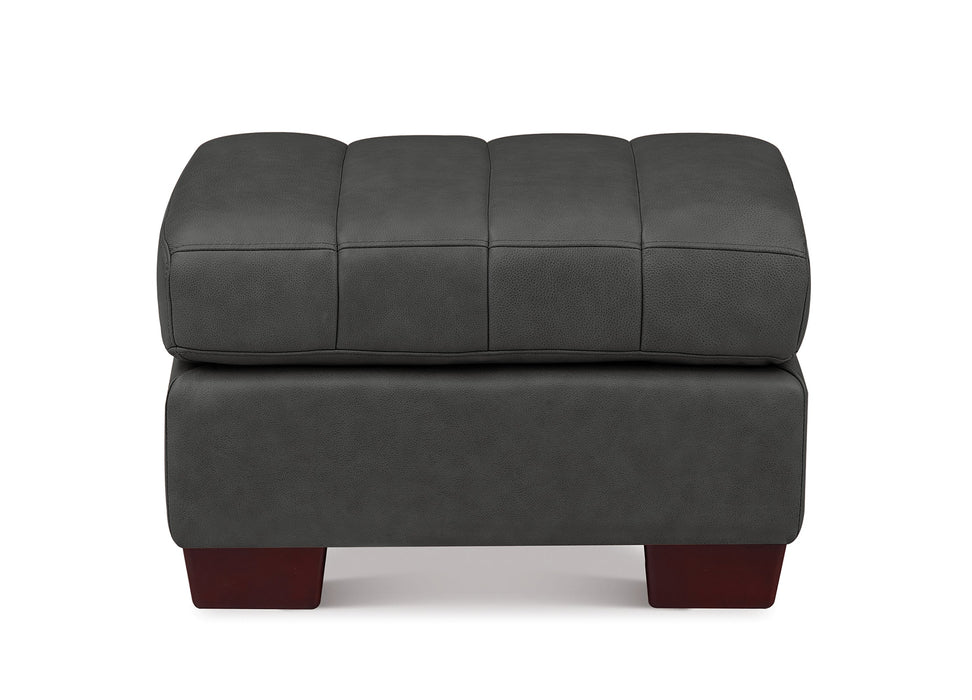 Bayeux Leather Ottoman