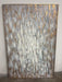 Gold and silver abstract painting