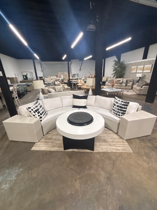 Outdoor Modular Sectional Set from Frontgate Outdoor