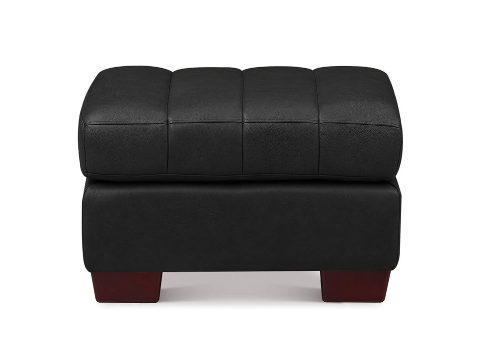 Bayeux Leather Ottoman