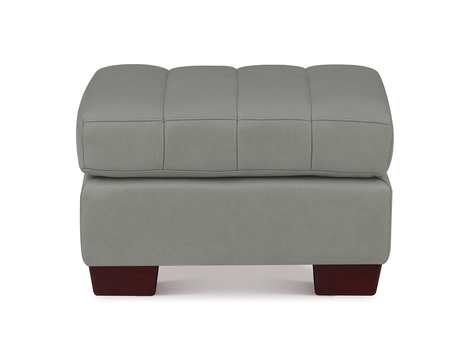 Bayeux Leather Ottoman