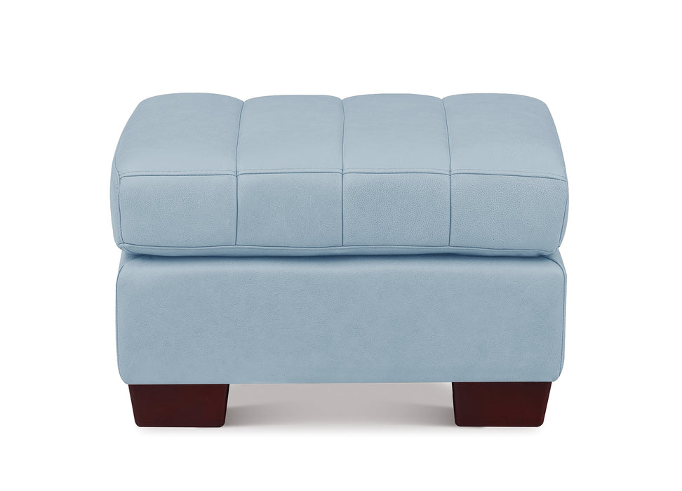 Bayeux Leather Ottoman
