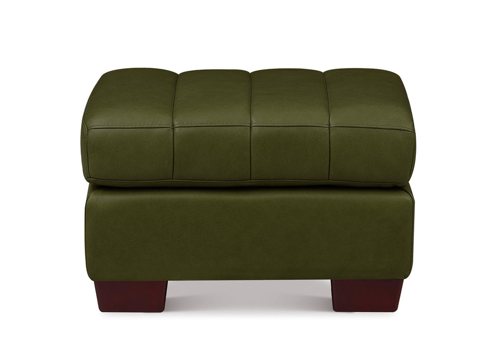 Bayeux Leather Ottoman