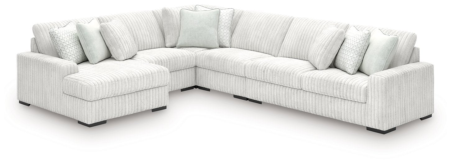 Stupendous Sectional with Chaise - Abundant Home Collections