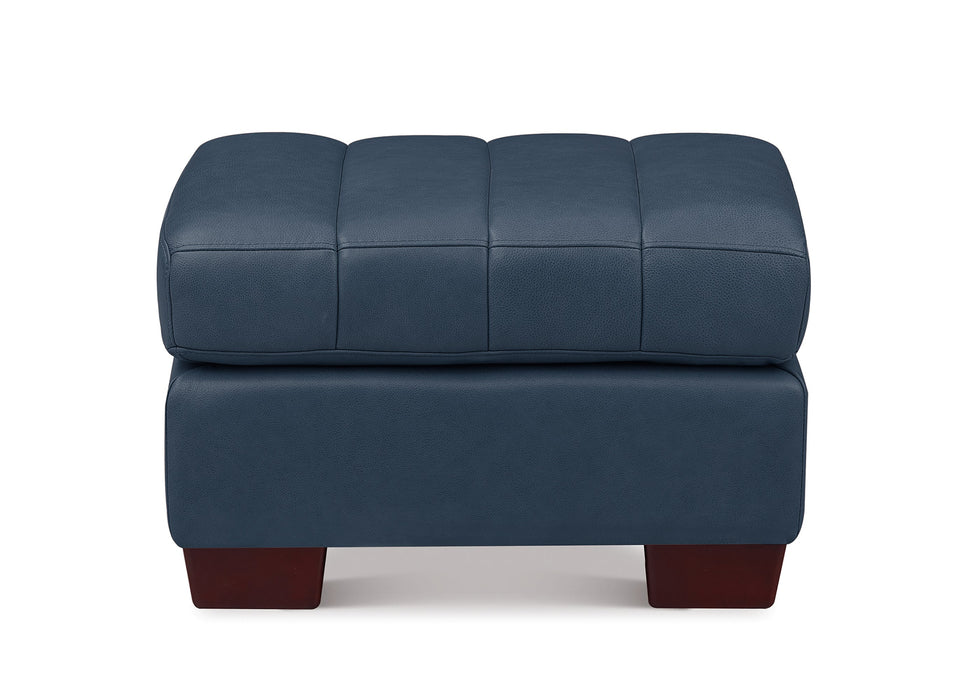Bayeux Leather Ottoman