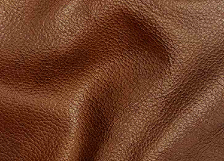 York Leather Ottoman