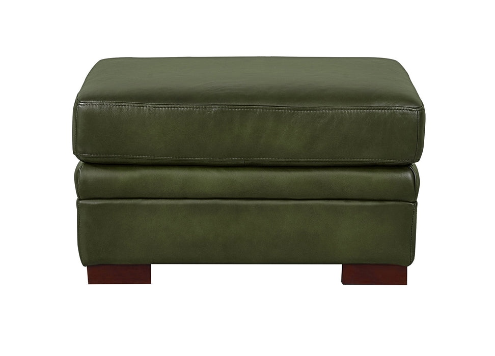 Brookfield Leather Ottoman