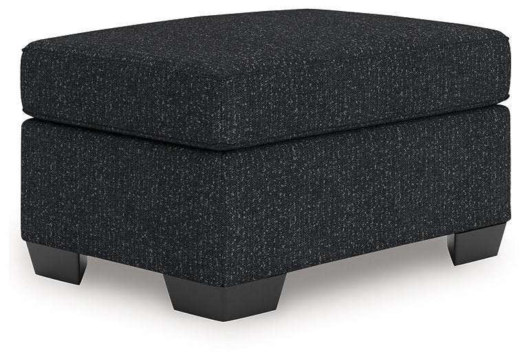 Jasmine Peaks Ottoman - Abundant Home Collections