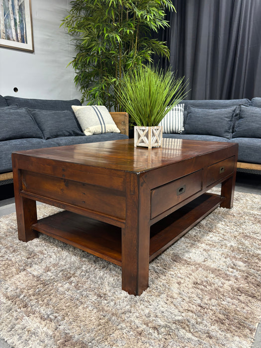 Solid Wood Coffee Table & End Table! Very High-End! - Abundant Home Collections