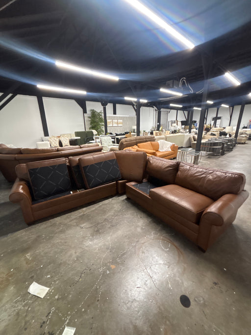 Ethan Allen Brown Sectional
