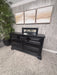 Renova Vintage Black 7-Drawer Dresser with Mirror