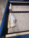 Meridian Furniture Cleo Navy Velvet King Bed Frame