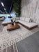 Article Lubek Outdoor Sectional & Coffee Table Set – Modern Acacia Wood Design!