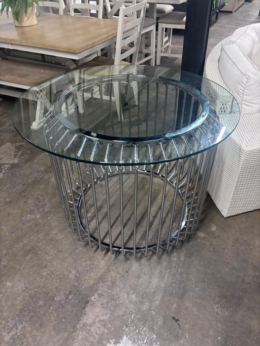 Coaster Veena Round Glass Dining Table – Modern Design!