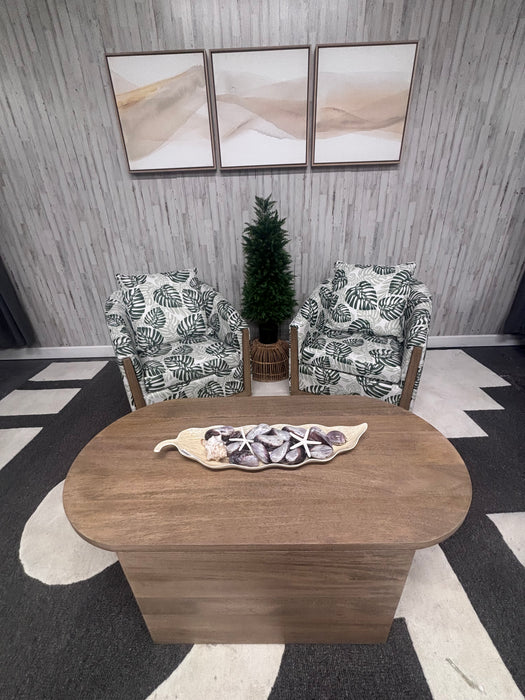 Crestview Palmetto Accent Chairs – Tropical Modern Style!