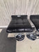 Modern Adjustable Black Faux Leather Bar Stools – Set of 4!