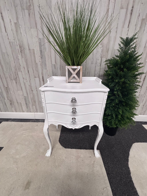 Vintage White French Provincial Nightstand