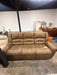 Brown Fabric Reclining Sofa