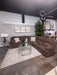 Brown 6-Piece Power Reclining Sectional with Console & Cup Holders – Like New!