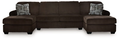Kimlee Sectional with Double Chaise - Abundant Home Collections