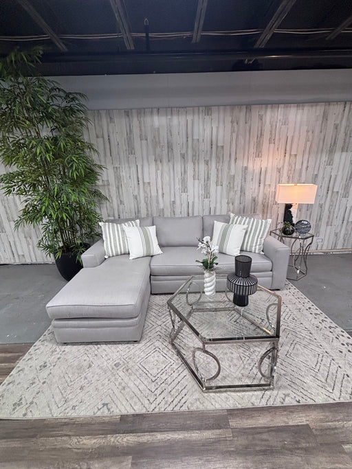 Pottery Barn Pearce Light Gray Chaise Sectional Sofa – Like New!