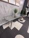 Butler Midway Aviator Desk. Industrial Aviation Aluminum Executive Writing Desk - Like New!