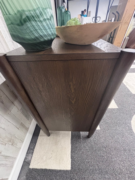 Joss & Main Reece Rich Walnut 6 Drawer Dresser – Modern Wood Bedroom Dresser