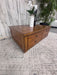 Ethan Allen Solid Wood Coffee Table with Storage Drawers