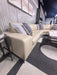 Robb & Stucky Cream Leather Sectional Sofa – Beautiful High End Luxury Furniture