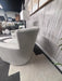 Stunning Pair of Ethan Allen Neutral Patterned Swivel Accent Chairs – Like New!