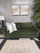 Beautiful Pottery Barn Comfort Modern Square Arm Evergreen Sofas – Modern & Comfortable!