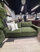 Beautiful Pottery Barn Comfort Modern Square Arm Evergreen Sofas – Modern & Comfortable!