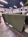Beautiful Pottery Barn Comfort Modern Square Arm Evergreen Sofas – Modern & Comfortable!