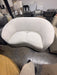 Off White Bean Shaped Couch