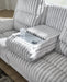 Rhines Falls Power Reclining Sofa with Drop Down Table - Abundant Home Collections