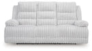 Rhines Falls Power Reclining Sofa with Drop Down Table - Abundant Home Collections