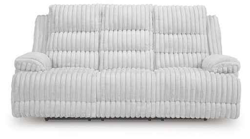 Rhines Falls Power Reclining Sofa with Drop Down Table - Abundant Home Collections