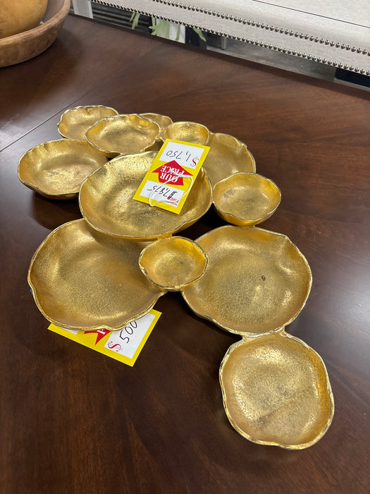Gold Sculpture Tray